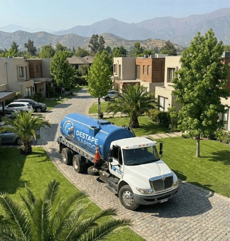 Mantención de alcantarillado en edificios